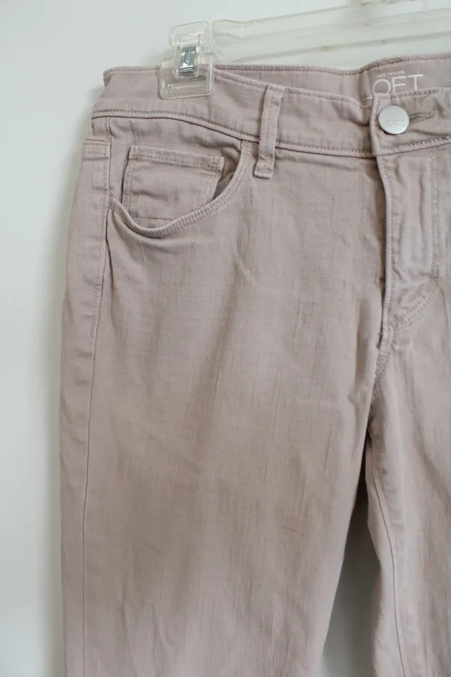 Ann Taylor LOFT Earrings Ann Taylor LOFT Modern Skinny Pale Pink Jeans 286