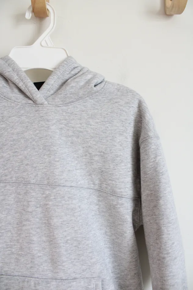 Athletic Works Earrings Athletic Works Fleece Lined Gray Hoodie Youth M 8
