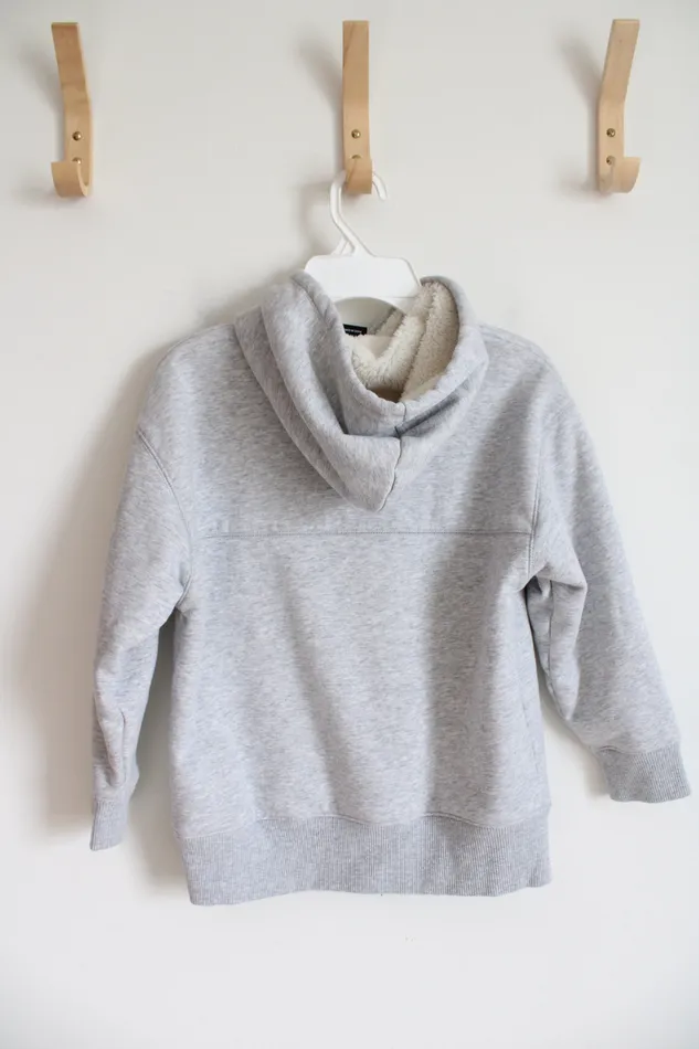 Athletic Works Earrings Athletic Works Fleece Lined Gray Hoodie Youth M 8