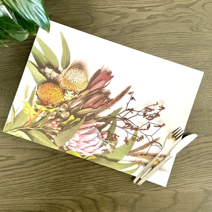 BALI TRADING Earrings Fynbos Paper Placemat