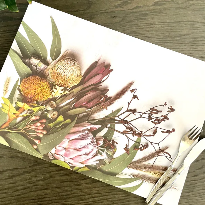 BALI TRADING Earrings Fynbos Paper Placemat