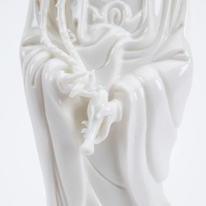 Bodhisattva Fountain Kuan Yin Statue Eastern Elm Earrings