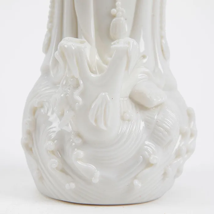 Bodhisattva Fountain Kuan Yin Statue Eastern Elm Earrings