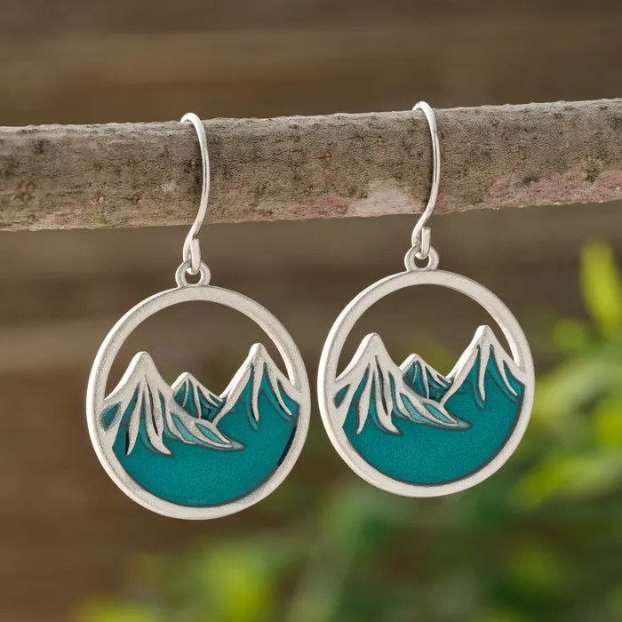 Chadds Ford Jewelry Earrings Glacier Earrings