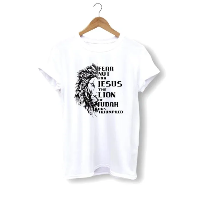 Christian TShirt br Fear Not For Jesus Lords Guidance Necklaces