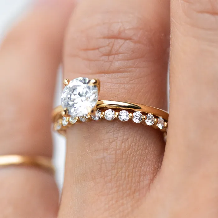 Consider Bridal Rings Pepper Band Lab Grown Consider Bridal Rings Pepper Band Lab Grown