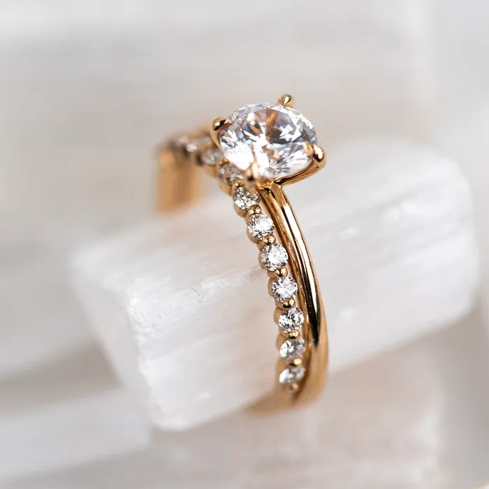 Consider Bridal Rings Pepper Band Lab Grown Consider Bridal Rings Pepper Band Lab Grown