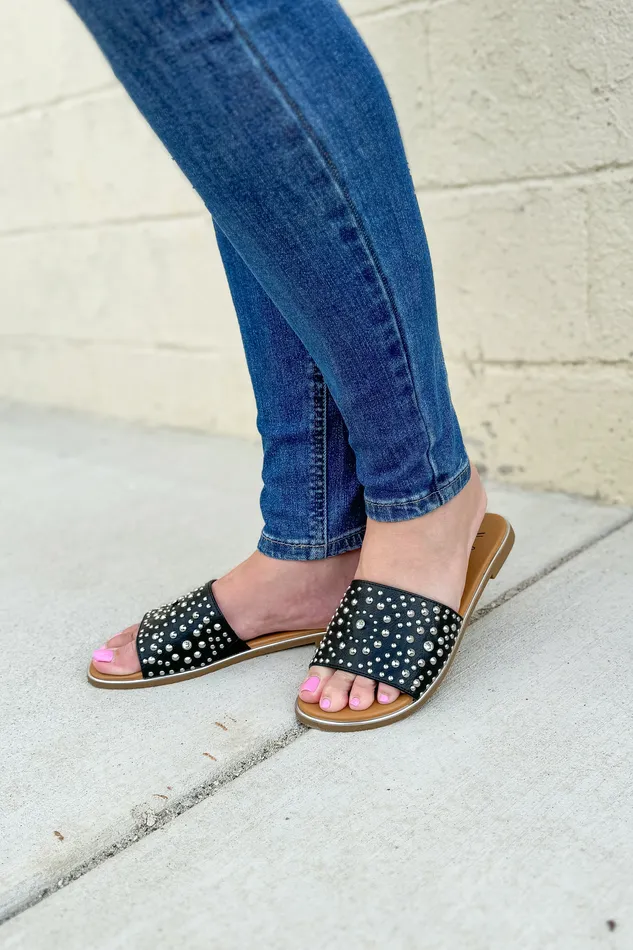 Corkys Corkys Bail Money Studded Sandals Earrings