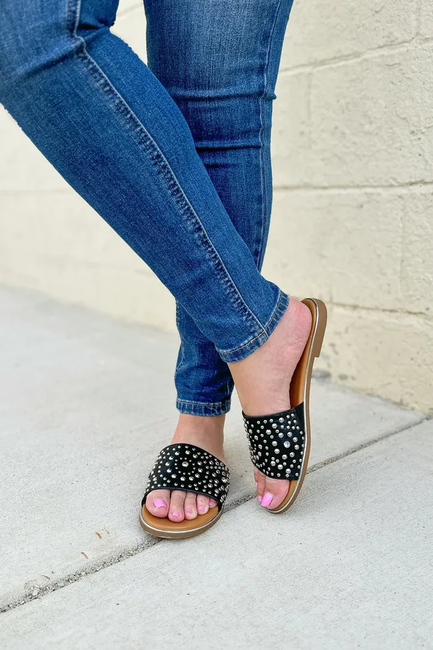 Corkys Corkys Bail Money Studded Sandals Earrings