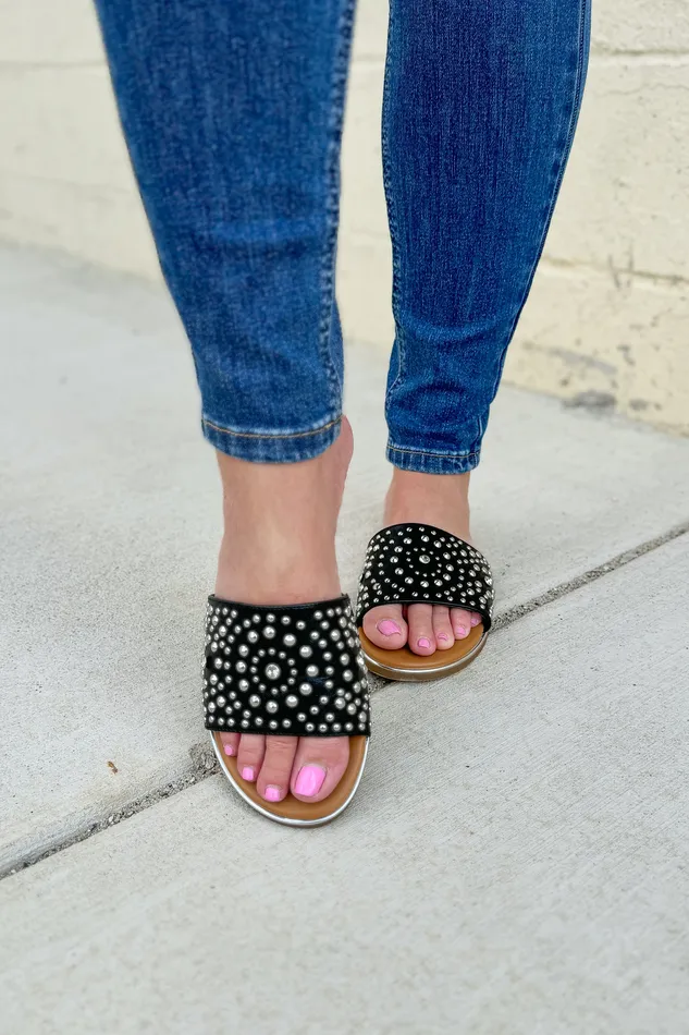 Corkys Corkys Bail Money Studded Sandals Earrings