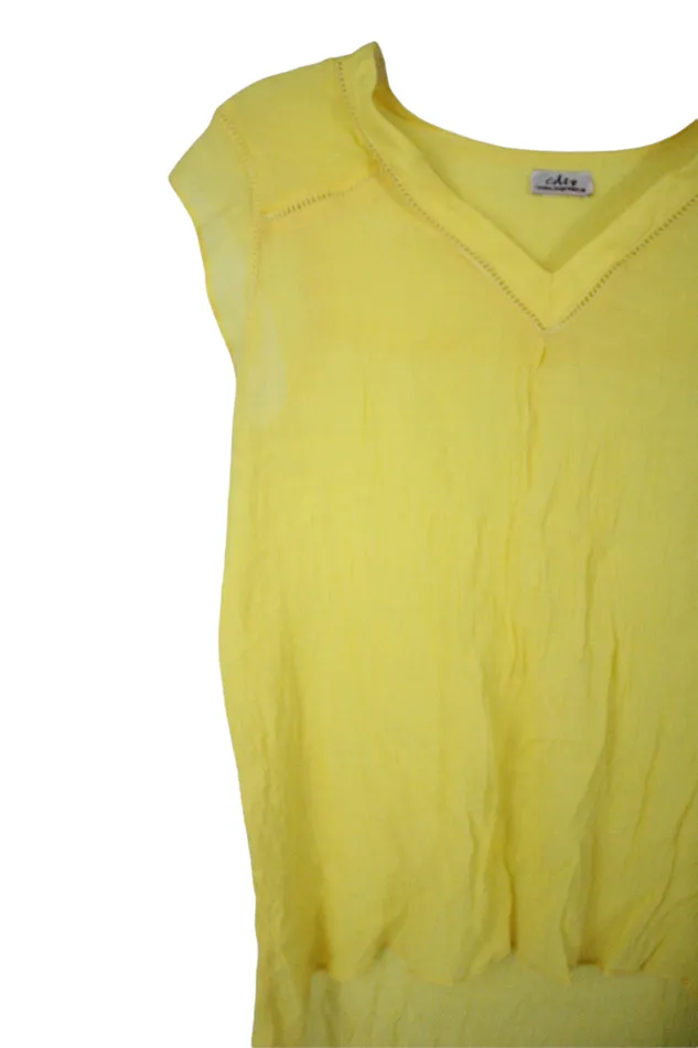 Creative Design Works Creative Design Works Yellow Cotton Top S Rings