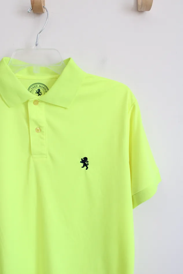 Earrings Alfred Morris Comfort Neon Yellow Polo Shirt S Alfred Morris