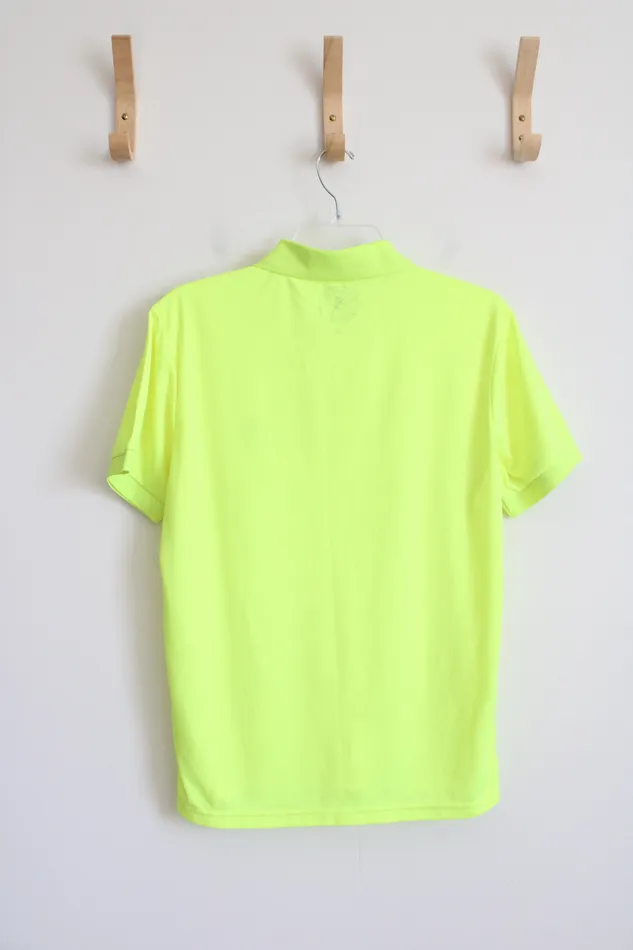 Earrings Alfred Morris Comfort Neon Yellow Polo Shirt S Alfred Morris