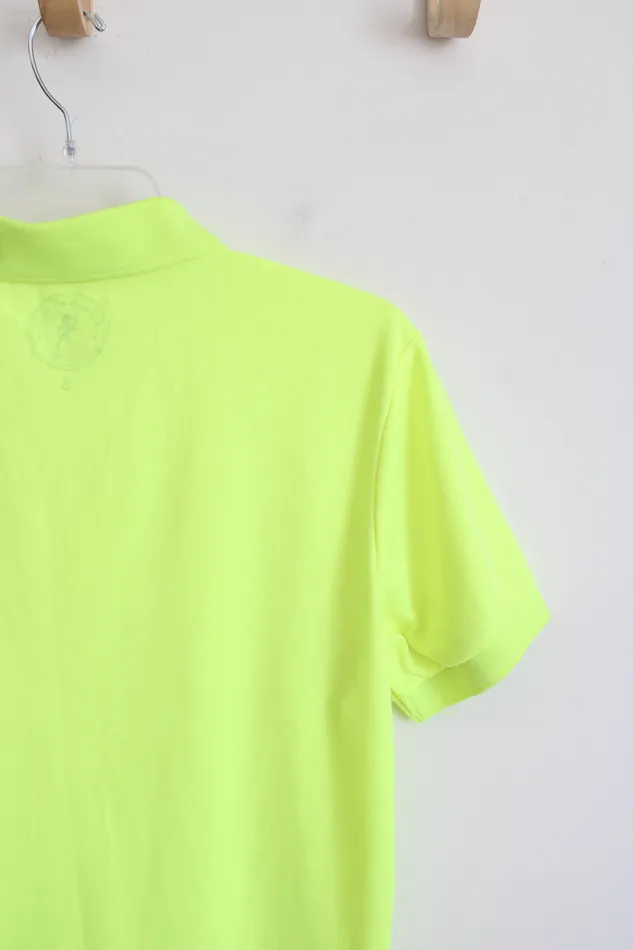 Earrings Alfred Morris Comfort Neon Yellow Polo Shirt S Alfred Morris