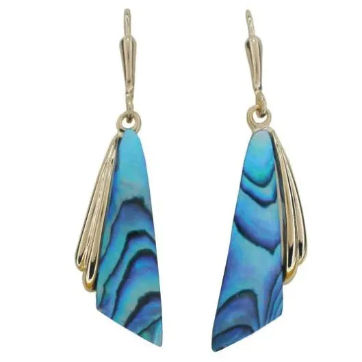 Earrings Ariki Paua Foxglove Flower Earrings ARIKINEWZEALAND