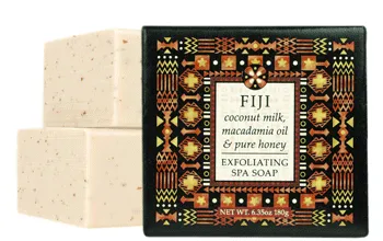 Earrings Greenwich Bay Fiji Exfoliating Spa Soap 6 oz GREENWICH