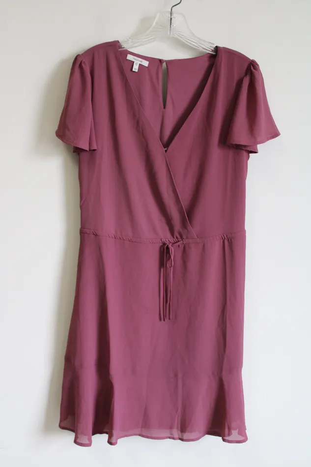 Earrings Maurices Maurices Dusty Pink Wrap Dress XS