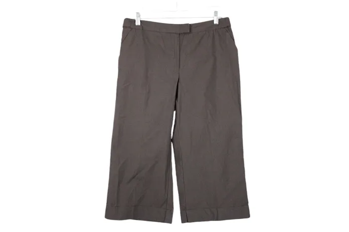 Earrings New York Company New York Company Stretch Brown Capri Pants 10