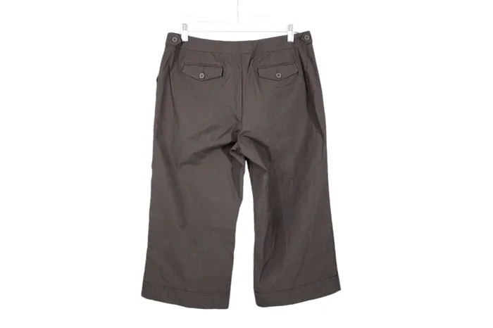 Earrings New York Company New York Company Stretch Brown Capri Pants 10