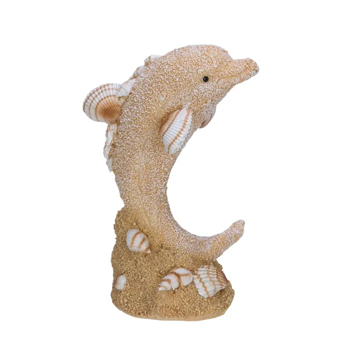 Earrings SandShell Dolphin Figure THEBEACHCOMBER