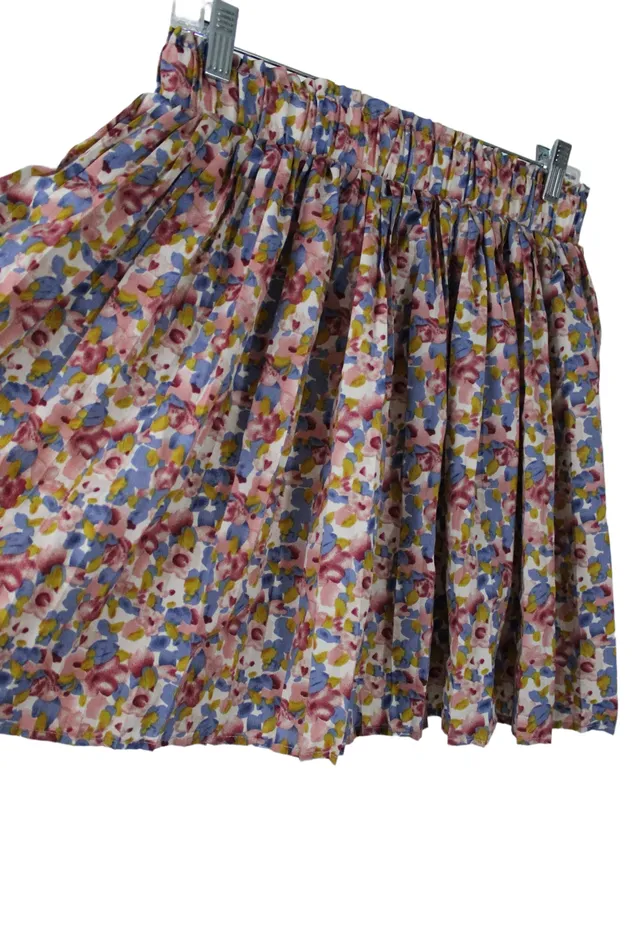 Earrings Shein Shein Pink Pleated Skirt L