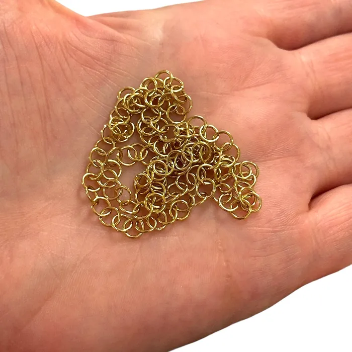 Earrings Stainless Steel 24Kt Gold Plated 5mm Open Jump Rings 10 pcs in a pack Peppy Beads Earrings Stainless Steel 24Kt Gold Plated 5mm Open Jump Rings 10 pcs in a pack Peppy Beads