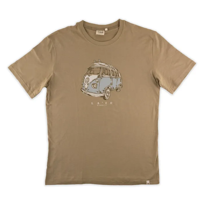 Earrings TANKSTREAM Pacific Creations Kombi Sketch Mens Tee Shirt Khaki Olive Earrings TANKSTREAM Pacific Creations Kombi Sketch Mens Tee Shirt Khaki Olive