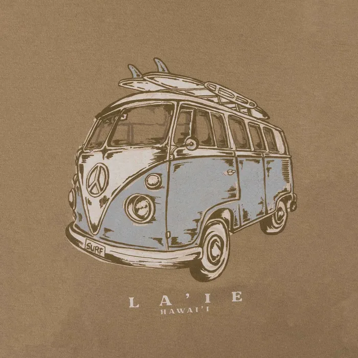 Earrings TANKSTREAM Pacific Creations Kombi Sketch Mens Tee Shirt Khaki Olive