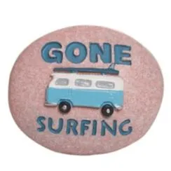 Earrings THEBEACHCOMBER Beachcomber Gone Surfing Decorative Resin Pebble 175