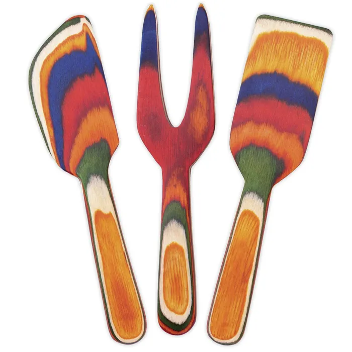 Earrings TOTALLYBAMBOO Totally Bamboo Baltique Marrakesh Cheese Tool Set 3Piece Earrings TOTALLYBAMBOO Totally Bamboo Baltique Marrakesh Cheese Tool Set 3Piece