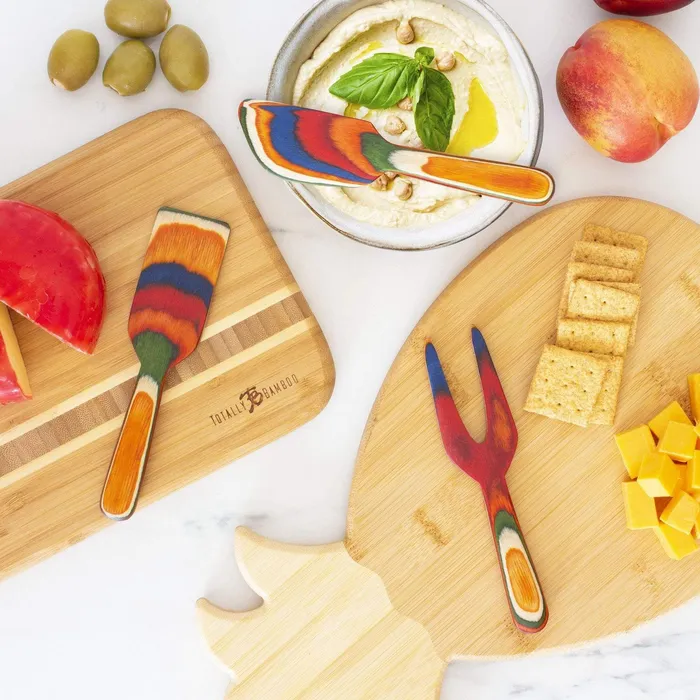Earrings TOTALLYBAMBOO Totally Bamboo Baltique Marrakesh Cheese Tool Set 3Piece