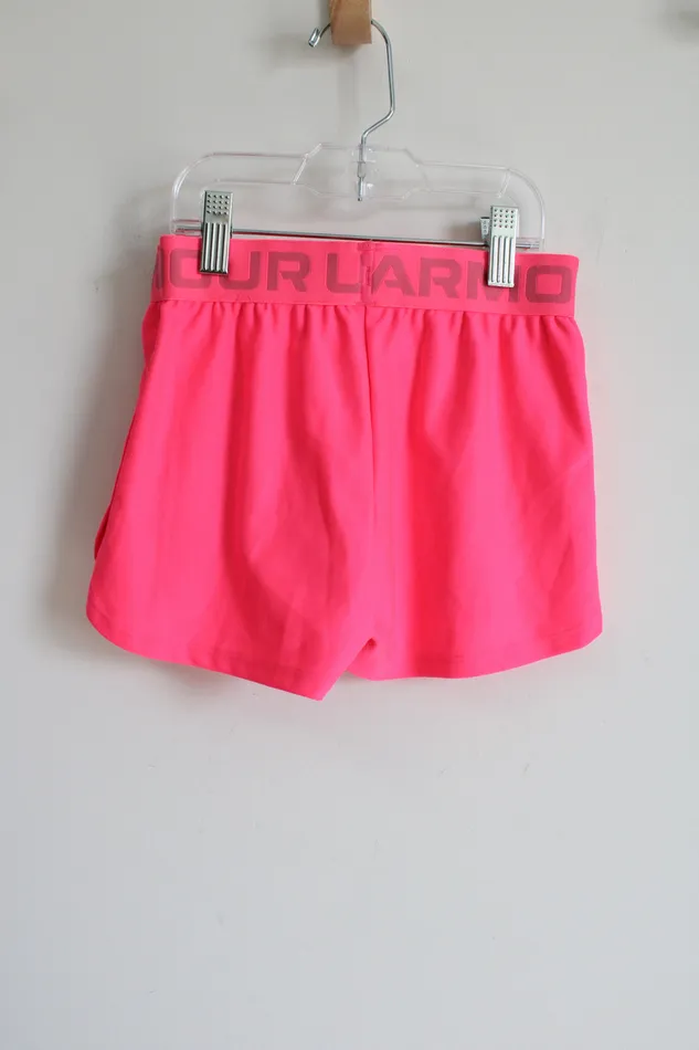 Earrings Under Armour Neon Pink Shorts Youth S 8 Under Armour