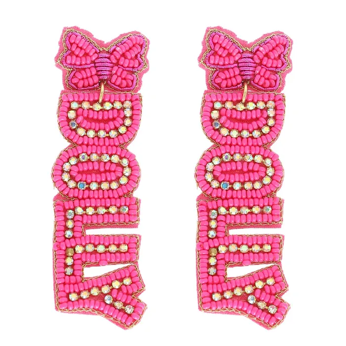 Earrings WESTERN DOLLY JEWELED POST DANGLE EARRINGS Something Special LA Earrings WESTERN DOLLY JEWELED POST DANGLE EARRINGS Something Special LA