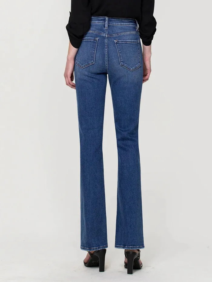 Flying MonkeyVervet Rings Vervet Skylar Stretch Slim Boot Cut Jeans