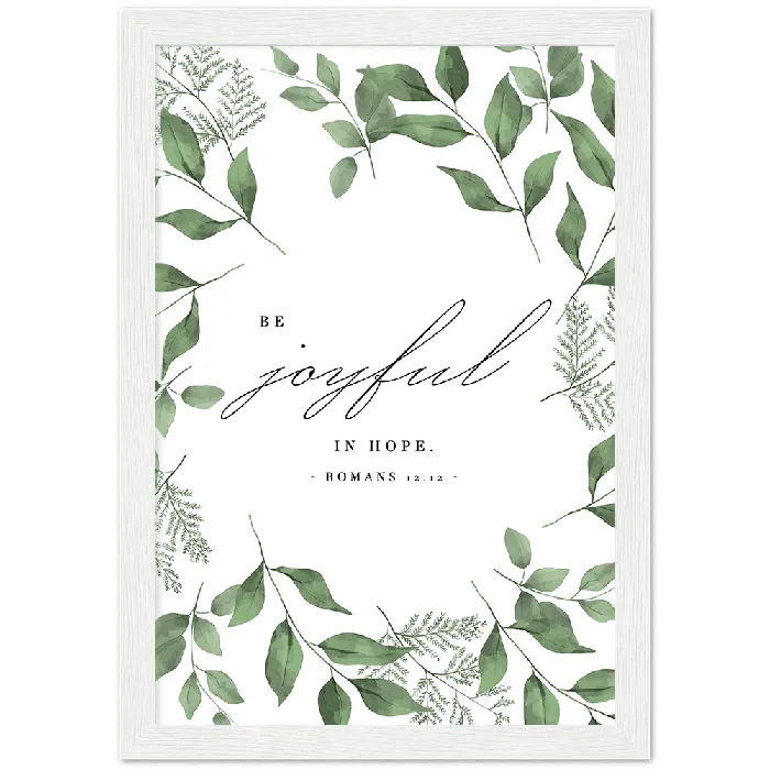 Gelato Earrings Romans 1212 Leaves Border Matte Poster Wooden Frame A4 Gelato Earrings Romans 1212 Leaves Border Matte Poster Wooden Frame A4
