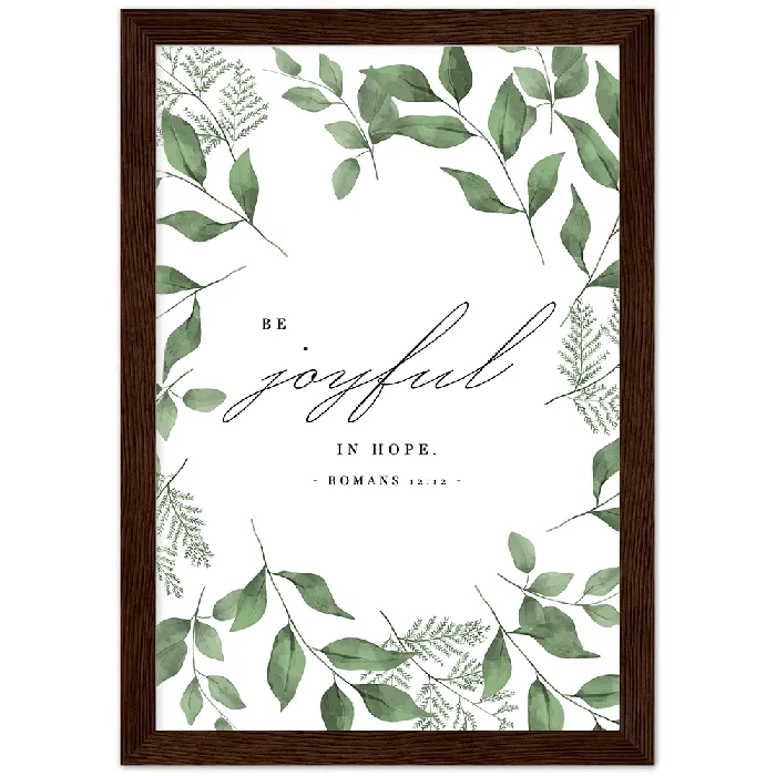 Gelato Earrings Romans 1212 Leaves Border Matte Poster Wooden Frame A4 Gelato Earrings Romans 1212 Leaves Border Matte Poster Wooden Frame A4