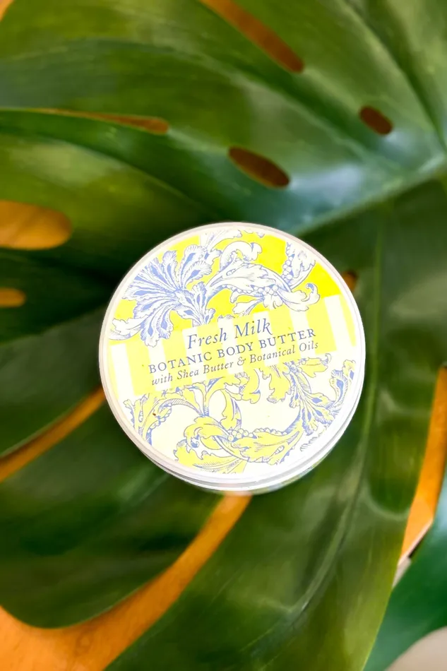 Greenwich Bay Earrings Body Butter Fresh Milk Shea