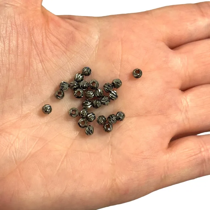 Gunmetal Plated Laser Cut 4mm Spacer Beads Gunmetal Plated 4mm Dorica Spacer Beads 100 beads in a pack Peppy Beads Earrings Gunmetal Plated Laser Cut 4mm Spacer Beads Gunmetal Plated 4mm Dorica Spacer Beads 100 beads in a pack Peppy Beads Earrings