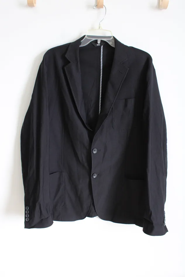 Haggar Slim Fit Hudson Black Blazer XL Haggar Rings