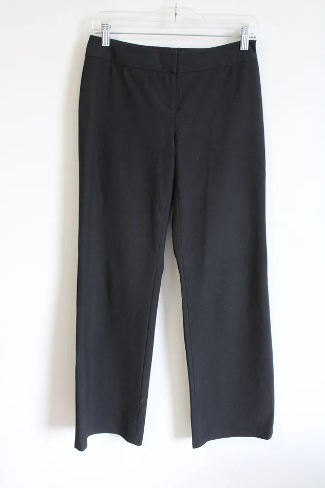 Halogen Earrings Halogen Taylor Fit Gray Straight Leg Trouser Pant 2 Petite