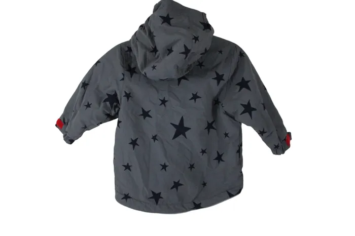 Hanna Andersson Gray Blue Star Coat 2 hanna andersson Earrings