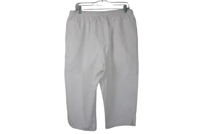 Hasting Smith White Capri Pant L Hasting Smith Rings