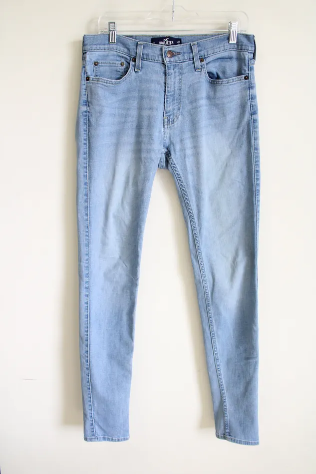 Hollister Necklaces Hollister Super Skinny Advanced Stretch Light Wash Jeans 31X34 Hollister Necklaces Hollister Super Skinny Advanced Stretch Light Wash Jeans 31X34