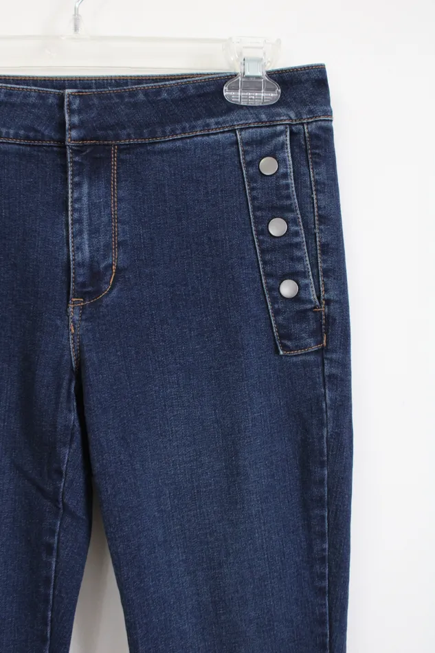 JJill Denim York Boot Cut Jeans 2 JJill Rings