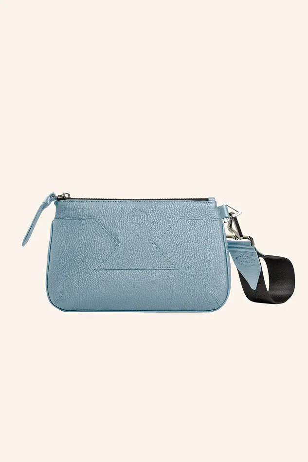 JL clutch bag leather Stone blue justineleconte1 Rings