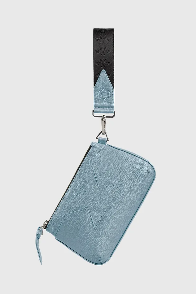 JL clutch bag leather Stone blue justineleconte1 Rings