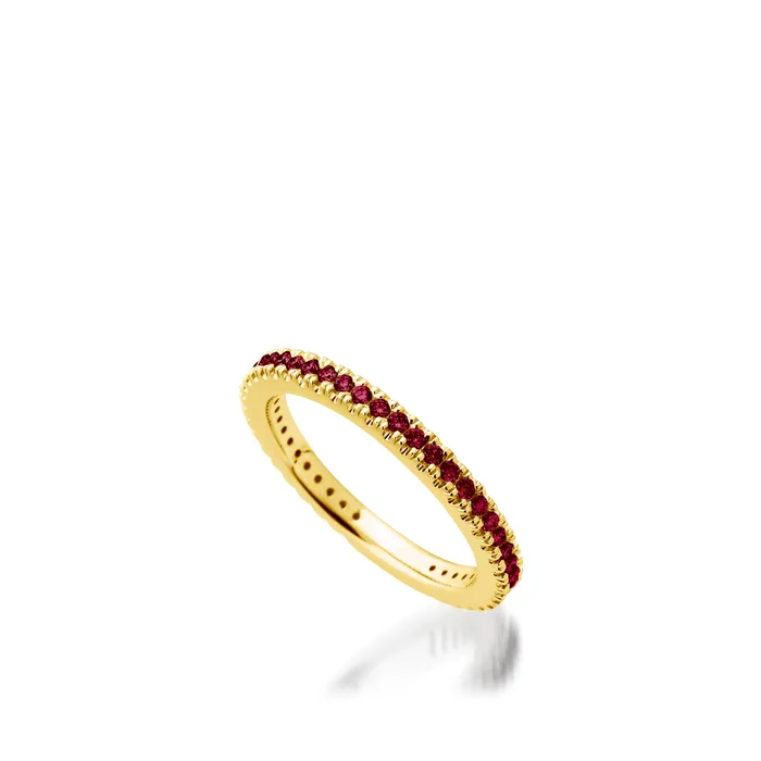 John Atencio Rings Essence Gemstone Stack Ring