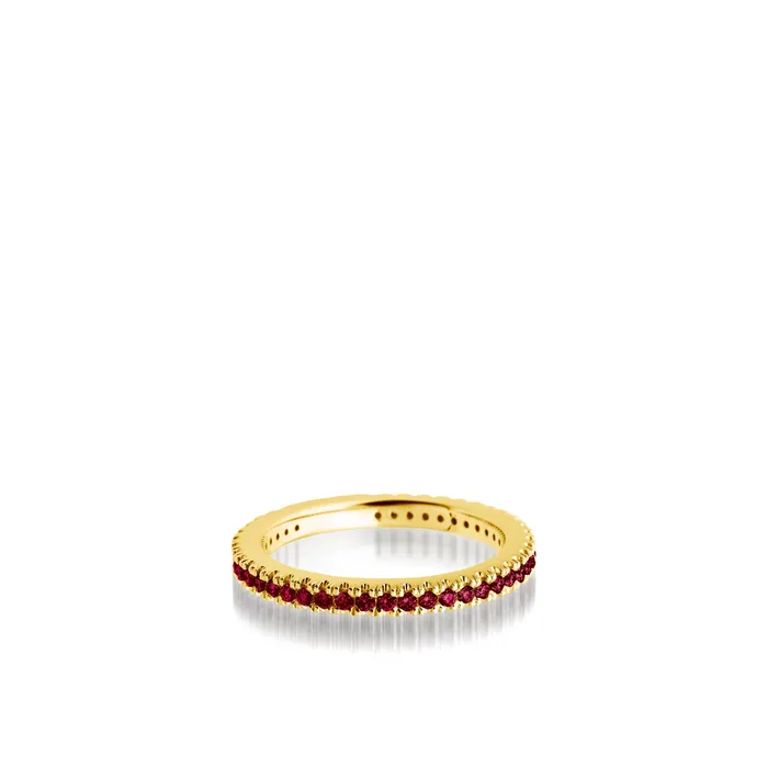 John Atencio Rings Essence Gemstone Stack Ring