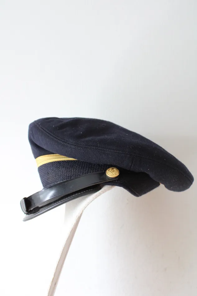 Jubilee Thrift Earrings Berkshire Deluxe Vintage Navy Army Service Cap Jubilee Thrift Earrings Berkshire Deluxe Vintage Navy Army Service Cap