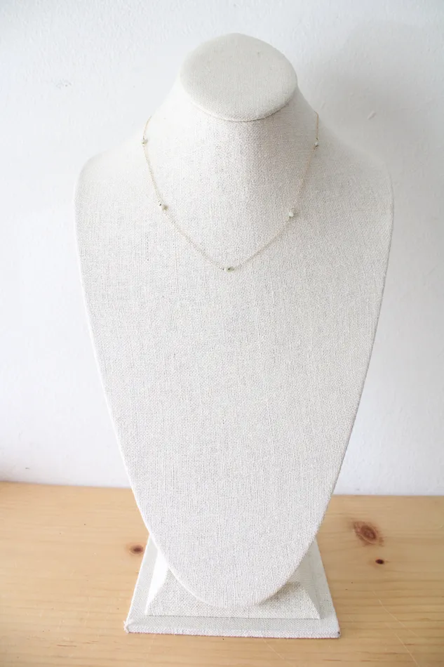 Jubilee Thrift Necklaces 14KT Yellow Gold Pearl Chain Necklace